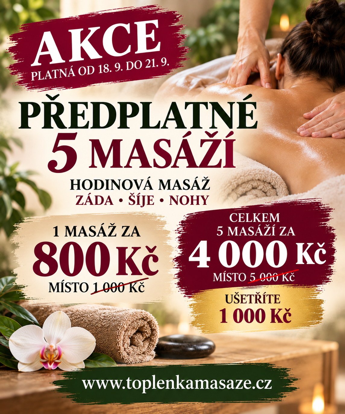 AKCE platná od 18.9. do 21.9. AKCE platná od 18.9. do 21.9.