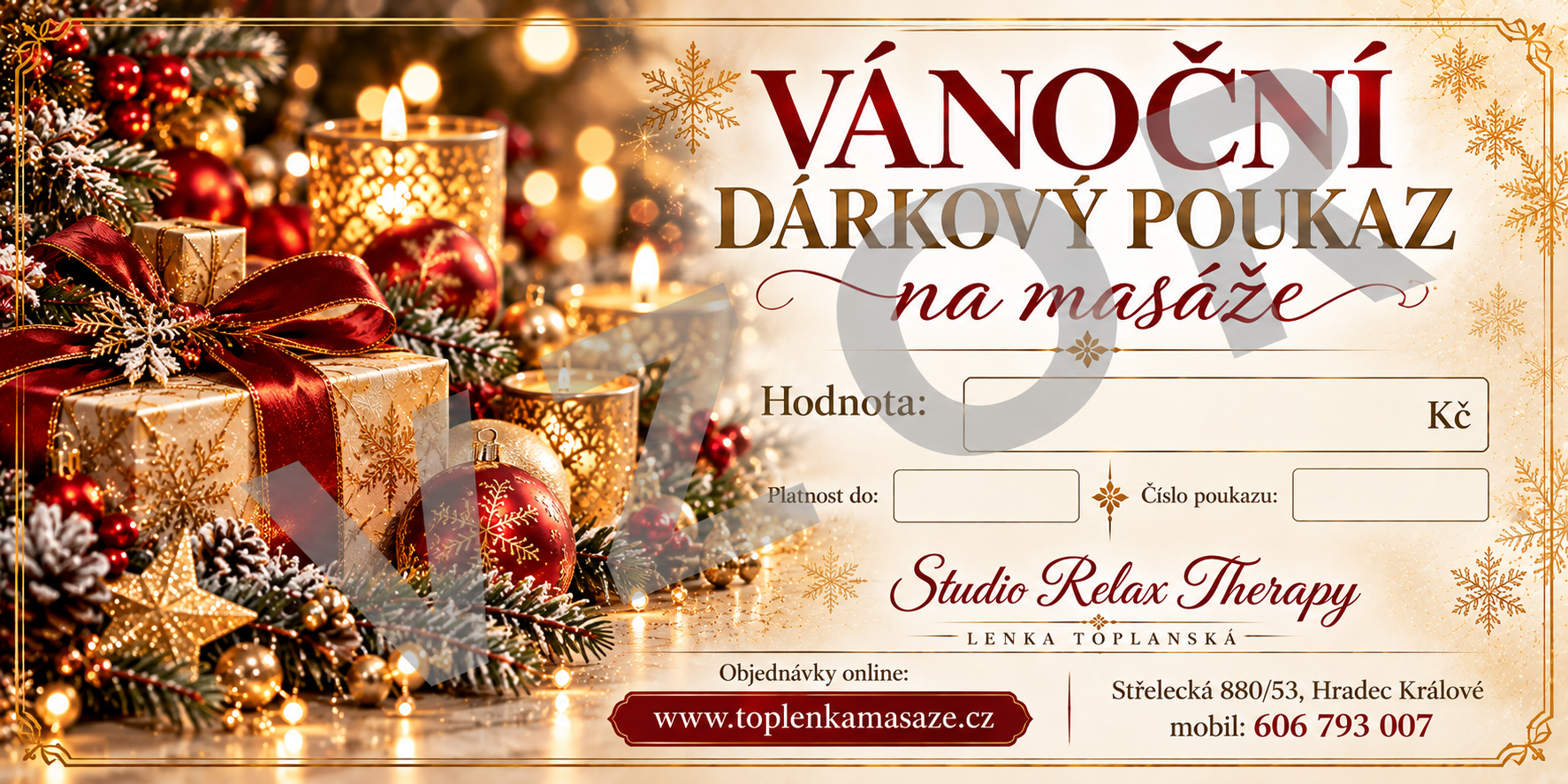 Vánoční poukaz 2026 Vánoční poukaz 2026